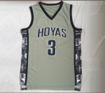 Iverson Georgetown University No. 3 gray jersey