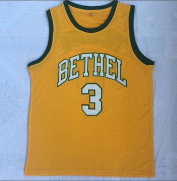 Iverson High School number three yellow jersey