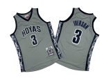 Iverson No. 3 95-96 Mitchell gray College Edition jersey – Georgetown University