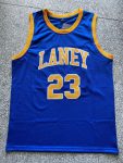 Jordan High School number 23 blue jersey