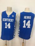 Kentucky 14 blue basketball jersey