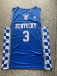 Kentucky No. 3 Maxie blue jersey