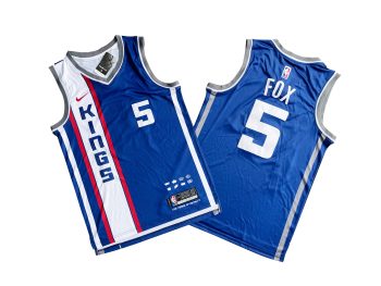 Kings No. 5 Blue 2023 City Edition jersey - Daron. Focus