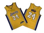 Lakers # 24 Yellow V-neck fan version - Kobe Bryant. Bryant