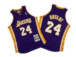 Lakers No. 24 Purple 2008-09 Michelle throwback jersey - Kobe Bryant. Bryant