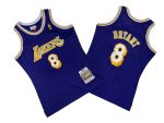 Lakers No. 8 purple 96-97 Mitchell throwback jersey - Bryant. Bryant