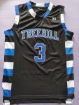 Lucas Scott Basketball Brothers Movie # 3 black embroidered jersey