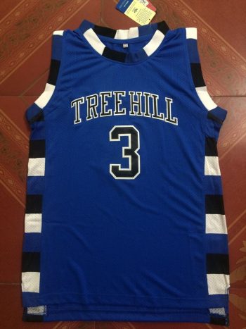 Lucas Scott Basketball Brothers Movie # 3 embroidered jersey