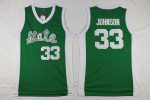 Michigan Spartans Magic Johnson Superb mesh Green 33#