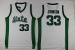 Michigan Spartans Magic Johnson Superb mesh white 33#