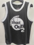 Movie # 2 black mesh embroidered jersey