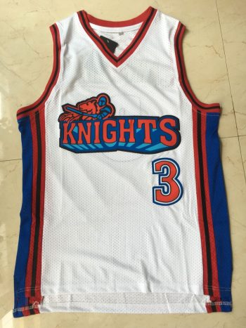 Movie KNIGHT No. 3 white jersey