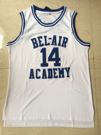 Movie number 14 white mesh jersey