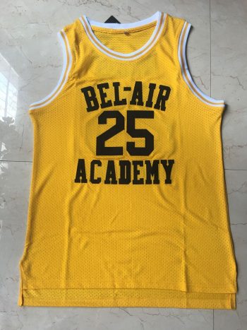 Movie number 25 yellow mesh jersey