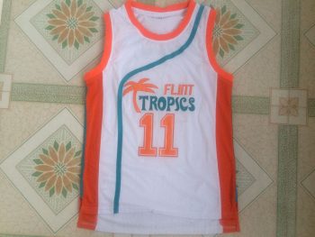 Movie version # 11 MONIX white mesh embroidered jersey