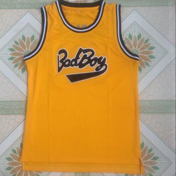 Movie version 72 yellow silver double embroidered jersey