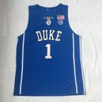 NCAA Duke Irvine # 1 Blue Fan edition jersey