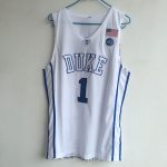 NCAA Duke Irving # 1 White fan version jersey