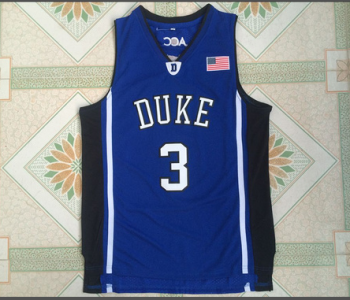 NCAA Duke No. 3 Grayson Allen Grayson. Allen blue embroidered jersey