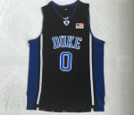 NCAA Duke University No. 0 Tatum black jersey