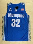 NCAA James Wiseman No. 32 blue college jersey