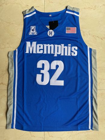 NCAA James Wiseman No. 32 blue college jersey