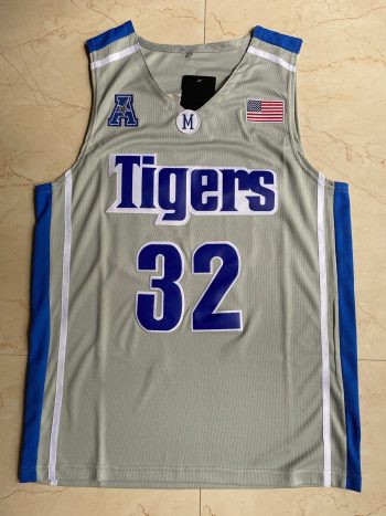 NCAA James Wiseman No. 32 grey college jersey