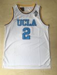 NCAA UCLA No. 2 Lonzo Ball white jersey