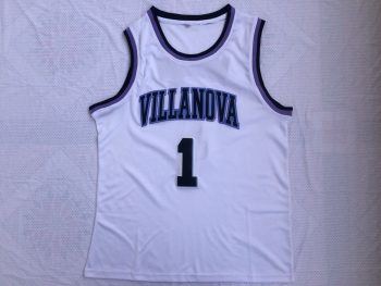 NCAA Villanova University No.1 white jersey
