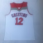 NCAA Zion Williamson No. 12 high school white embroidered jersey