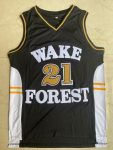 NCAA21 Duncan black embroidered college jersey