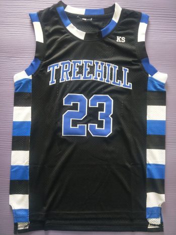 Nathan Scott Basketball Brothers Movie # 23 black jersey basketball jersey