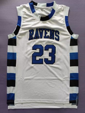 Nathan Scott Basketball Brothers Movie # 23 white jersey basketball jersey