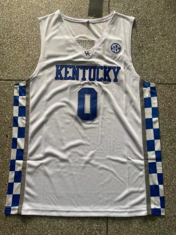 No. 0 Robert Dillingham University of Kentucky White