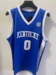 No. 0 Robert Dillingham University of Kentucky blue embroidered jersey