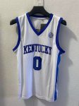 No. 0 Robert Dillingham University of Kentucky white embroidered jersey