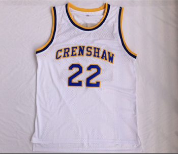 Omar Epps Quincy Kaur 22 Crenshaw Love and Basketbal high school basketball jersey