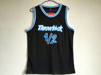 Penny Hardaway jersey in black embroidered new fabric