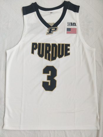 Purdue No. 3 Carson Edwards white jersey