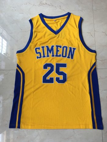 Rose number 25 yellow jersey