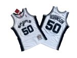 San Antonio Spurs David Robinson Mitchell & Ness White 98-99 Swingman Jersey