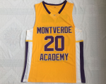 Simmons High School yellow jersey number 20