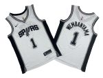 Spurs # 1 White Fan version jersey - Victor. Vimbanyamama