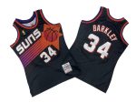Sun No. 34 Black 92-93 Mitchell throwback jersey - Charles. Buckley