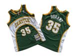 Supersonics No. 35 Dark Green 07-08 Mitchell throwback jersey - Kevin. Durante