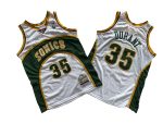 Supersonics No. 35 White 07-08 Mitchell throwback jersey – Kevin. Durante