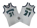 Timberwolves # 21 White 87-98 Mitchell throwback jersey - Kevin. Garnett
