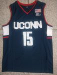 Uconn No. 15 dark blue jersey