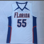 University of Florida Jason Williams # 55 white college jersey