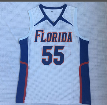 University of Florida Jason Williams # 55 white college jersey
